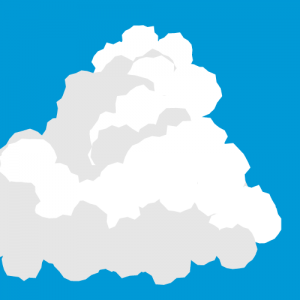 Illustratorで超簡単に本格的な入道雲を描くチュートリアル
